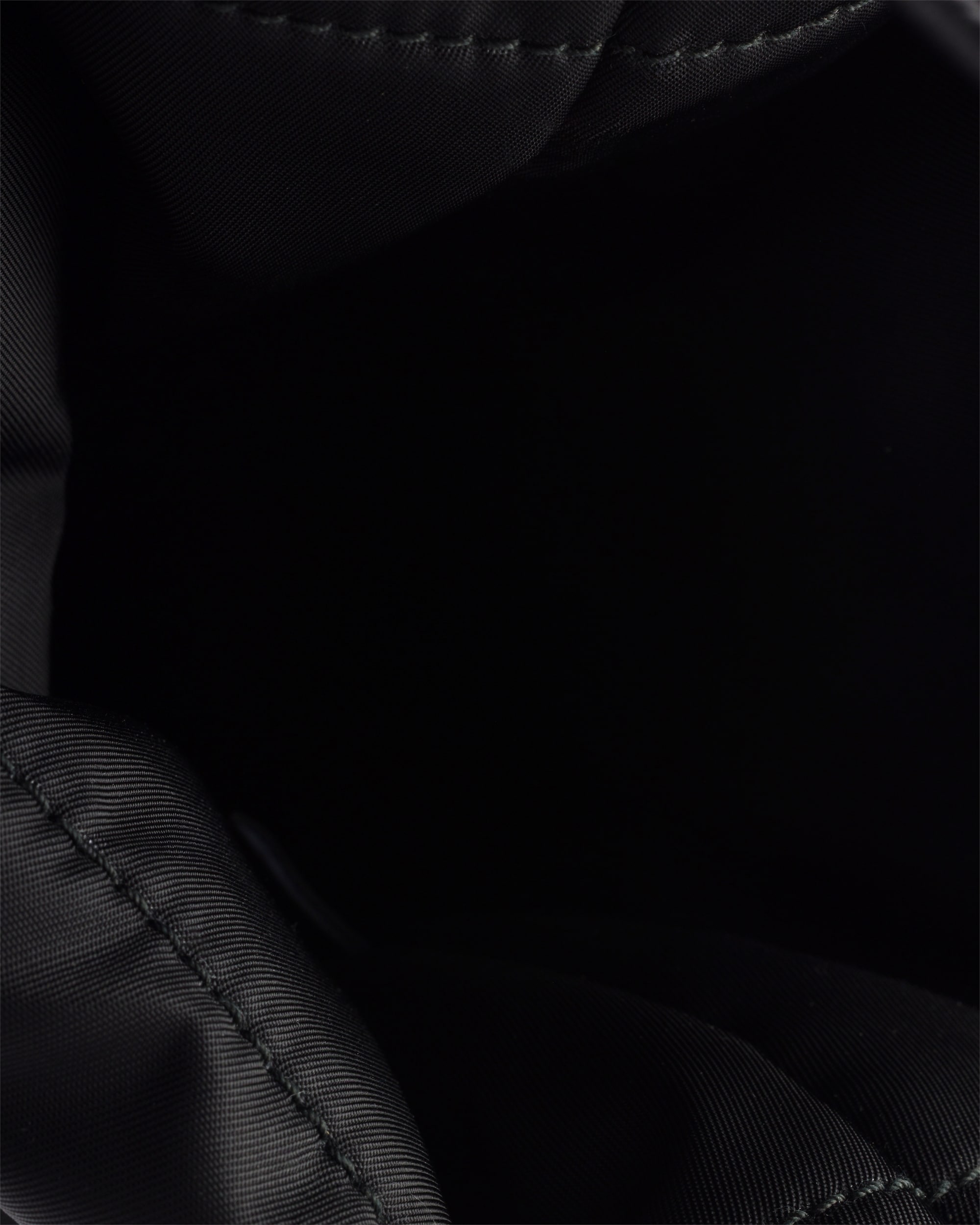 Petit Sac Noir Re-Nylon and nappa leather mini bucket bag - Image 2